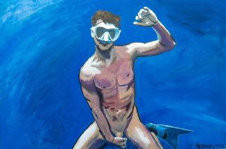 Merman 3, 24" x36"