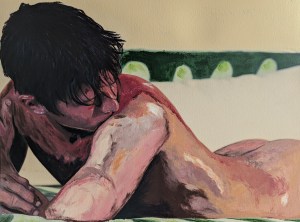 Sunday Afternoon 22" by 17"