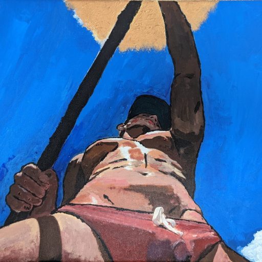 Mixed media art from Miami Beach